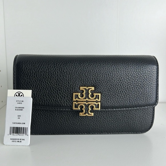 NWT Tory Burch Britten Chain Wallet Wristlet - Picture 7 of 13